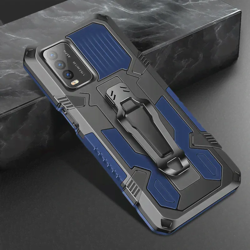 Y21 Y20 S Y53S Shock -Resection Case Back Clip Задняя панель для Vivo Y20S Case Bumper Funda Vivo Y21S Case Y 20 21 31 20S 73 52 Y31 Y33S