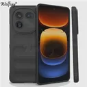 Противоударный Чехол для телефона Vivo iQOO 12 Чехол Противоскользящий Силиконовый Полный Задний чехол Для Vivo iQOO 12 Чехол Для Vivo iQOO 12 6,78 дюйма