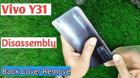 Vivo Y 31 Disassembly / Back Cover Remove