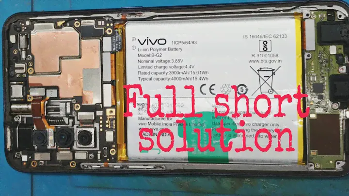 Vivo v15 full short problem fixed / Vivo v15 pro not turning on / Vivo v15 dead solution
