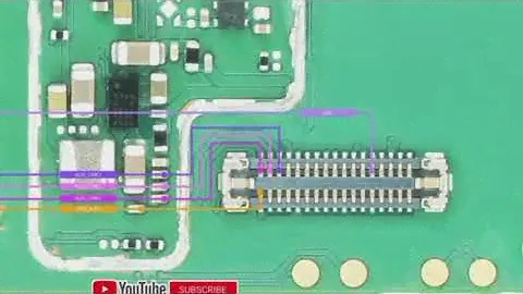VIVO Y36 Lcd light, display light, no display, blank screen problem Solution jumper ways
