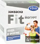 Закваска Vivo FIT-Йогурт 4х0.5г