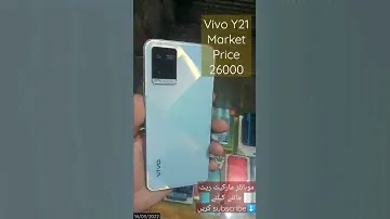 Full New daba pack Vivo y21 market price in Pakistan