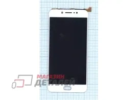 Дисплей (экран) в сборе с тачскрином для Vivo Y67 белый