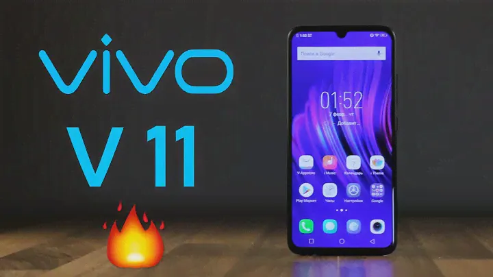 Vivo V11 - ПЕРВЫЙ СМАРТФОН СО СКАНЕРОМ В ДИСПЛЕЕ И КАПЛЕВИДНЫМ ВЫРЕЗОМ!